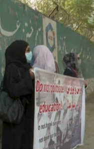 Talibã reprime protesto de mulheres no Afeganistão